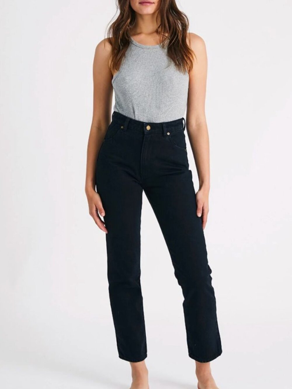 Rolla’s Original Straight Jeans Size 28 Ash Black